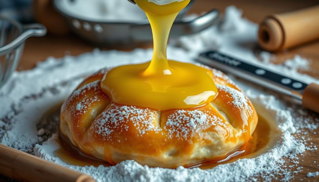 beurre fondu en pâtisserie traditionnelle