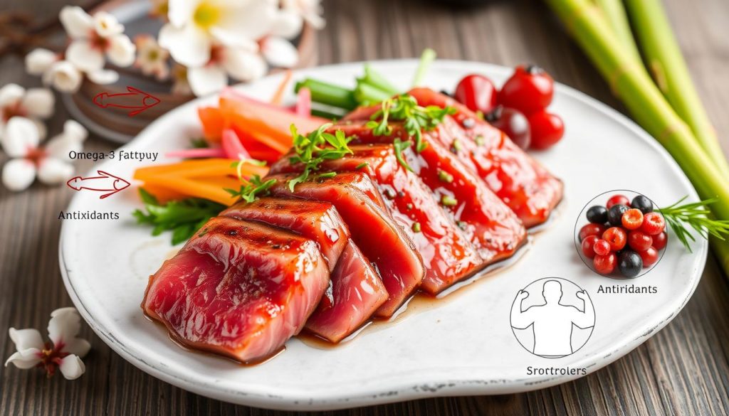 bienfaits nutritionnels tataki de thon