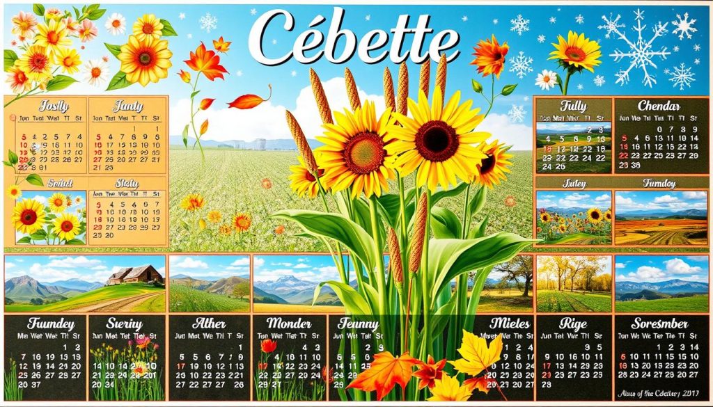 calendrier cébette