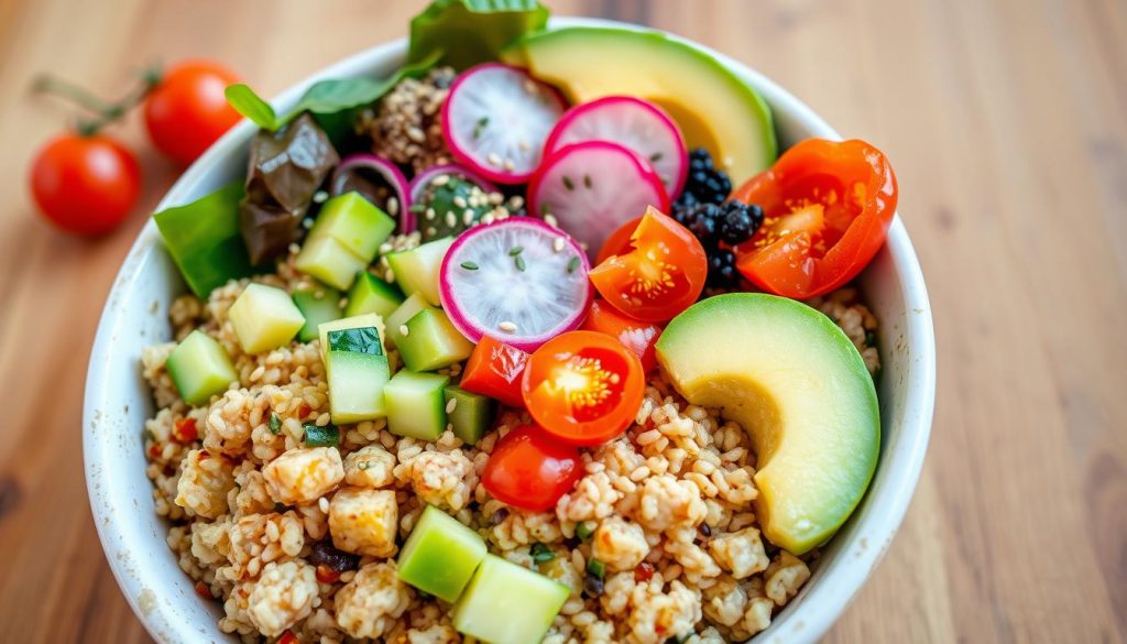 céréales pour poke bowl