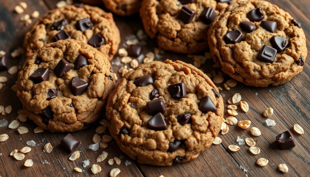 cookie flocon d'avoine chocolat