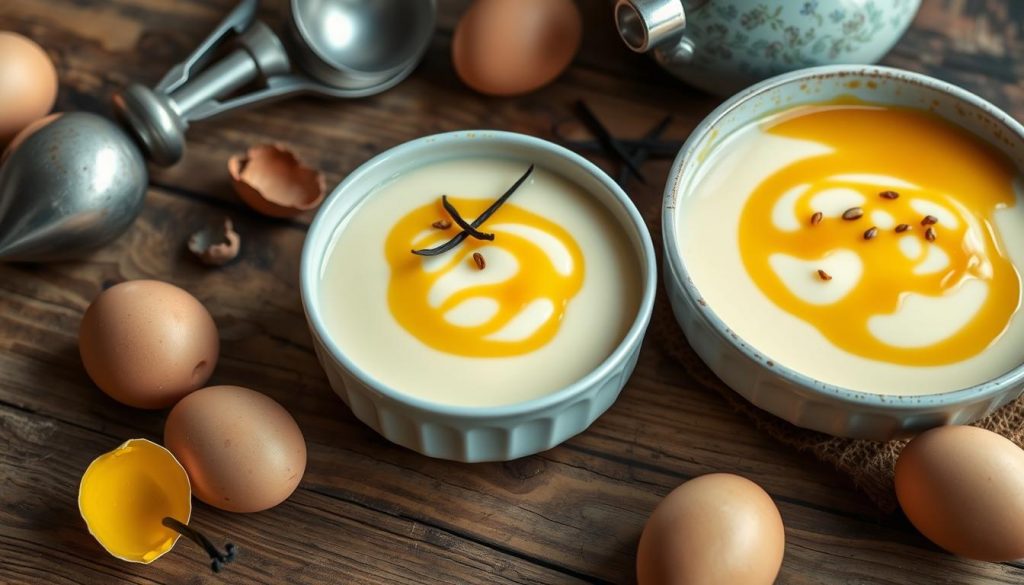 crème aux oeufs maïzena oeuf entier