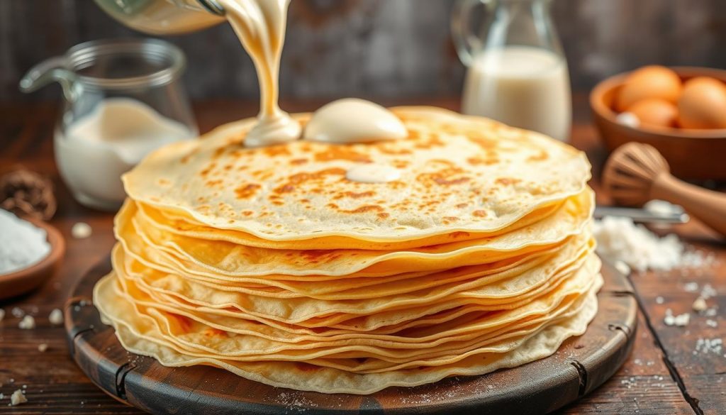 crêpes maison sans grumeaux