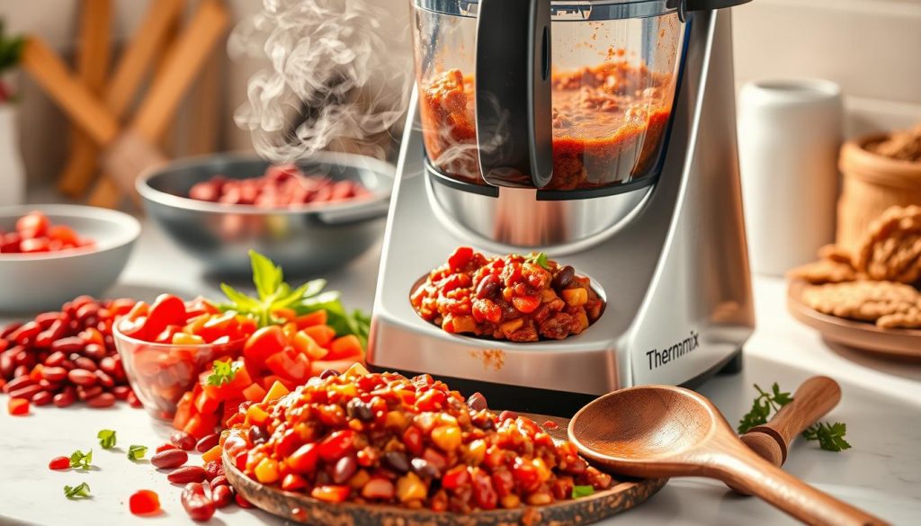 cuisson chili Thermomix