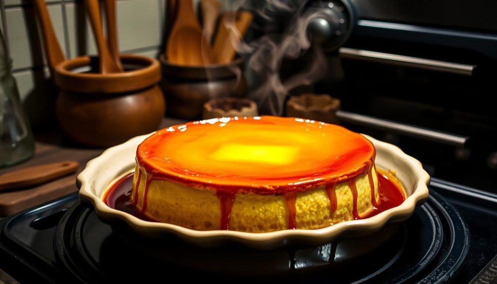 cuisson flan aux œufs