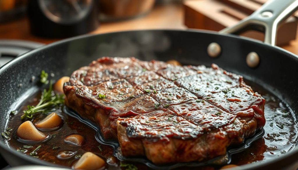 cuisson poêle viande chevaline