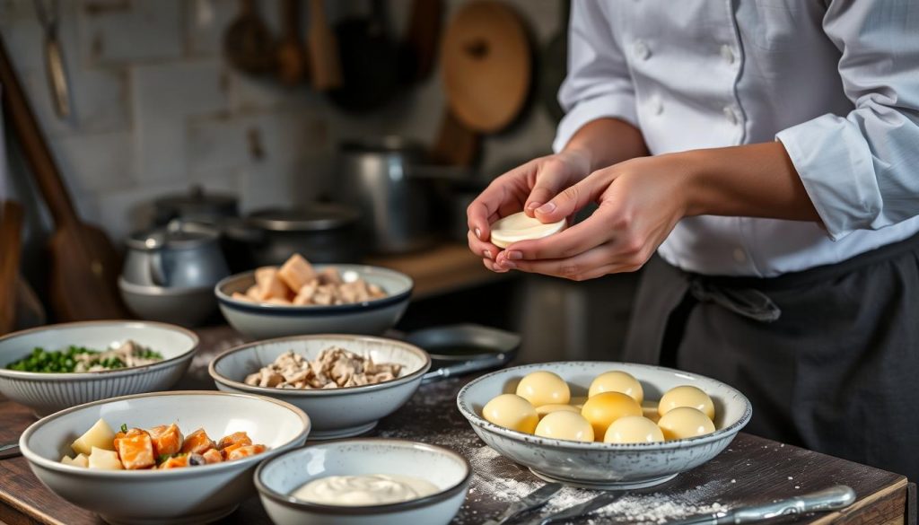 fabrication artisanale des quenelles