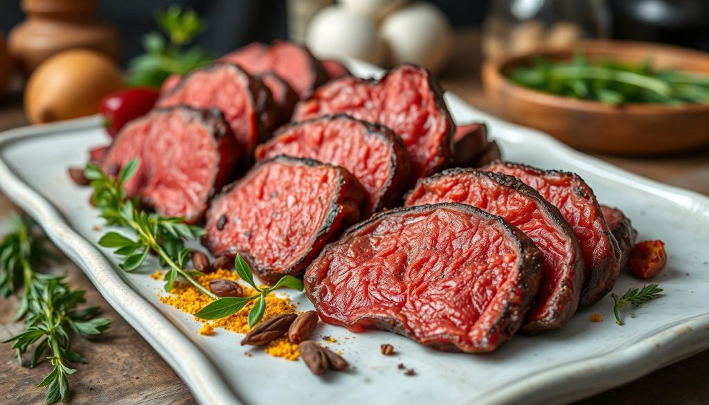 filet mignon séché sous vide