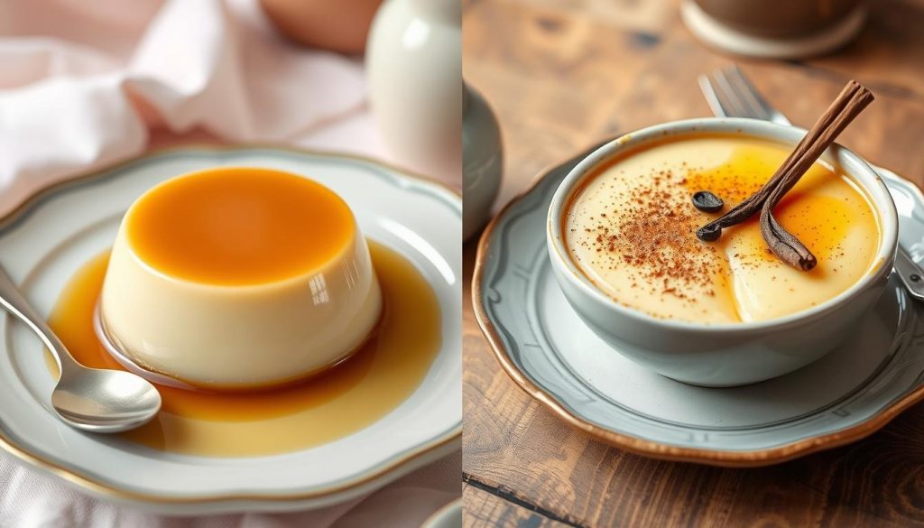 flan vs œufs au lait