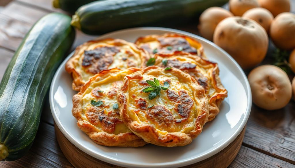 galettes de pomme de terre courgette