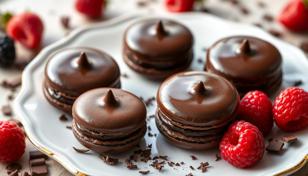 ganache chocolat macaron