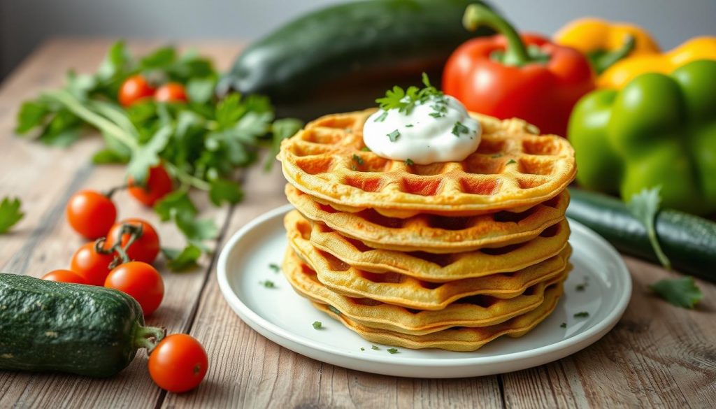 gaufre courgette healthy