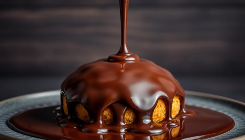 glaçage ganache chocolat