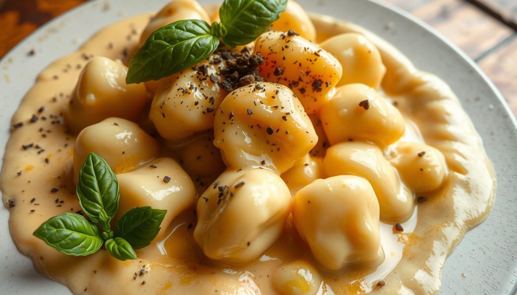 gnocchi sauce parmesan