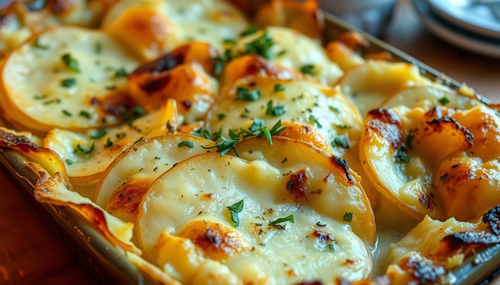 gratin de pomme de terre au four