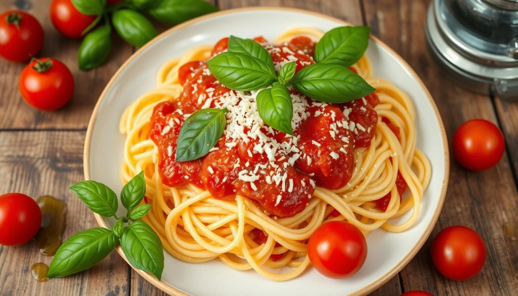 linguine sauce tomate