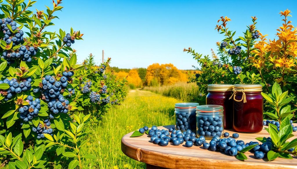 meilleures périodes confiture myrtilles