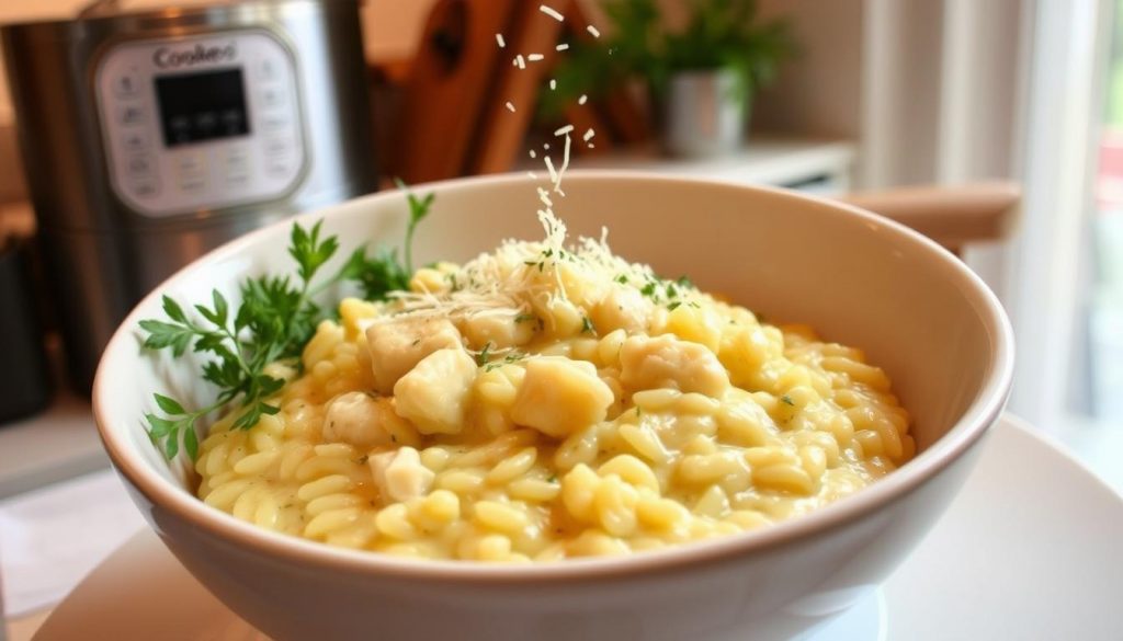 parmesan risotto Cookeo