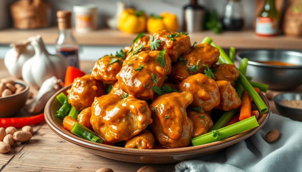 poulet au beurre de cacahuète recette