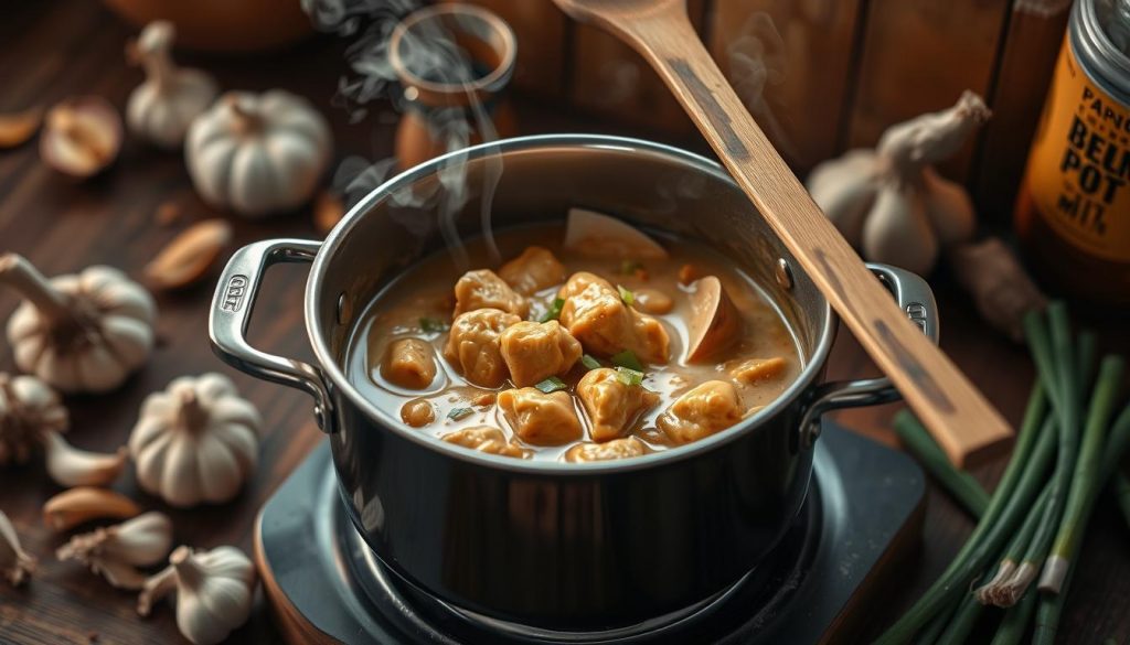 poulet beurre de cacahuète recette