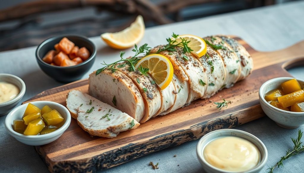 présentation terrine de poisson