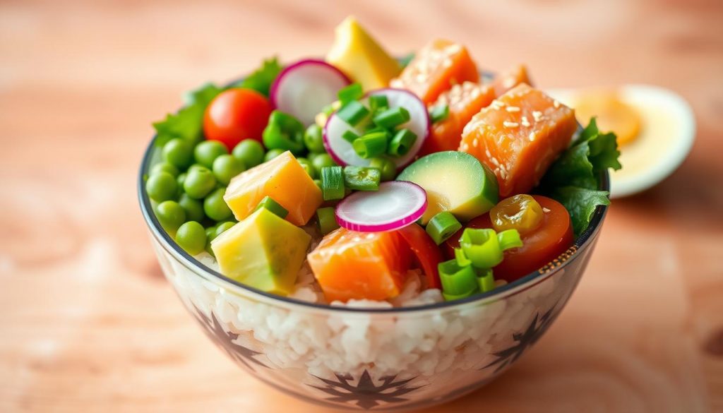 protéine poke bowl