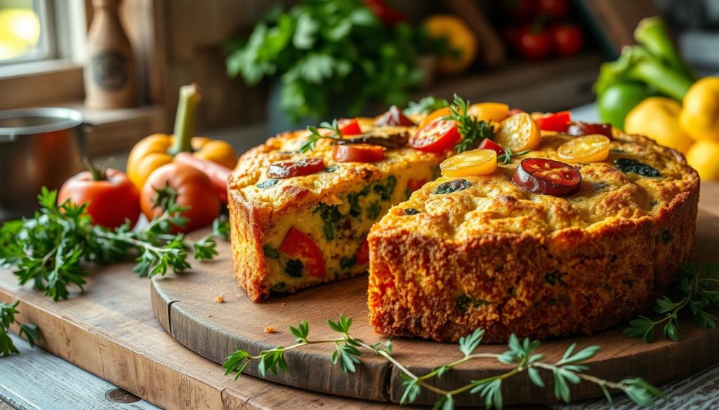 recette cake salé aux légumes