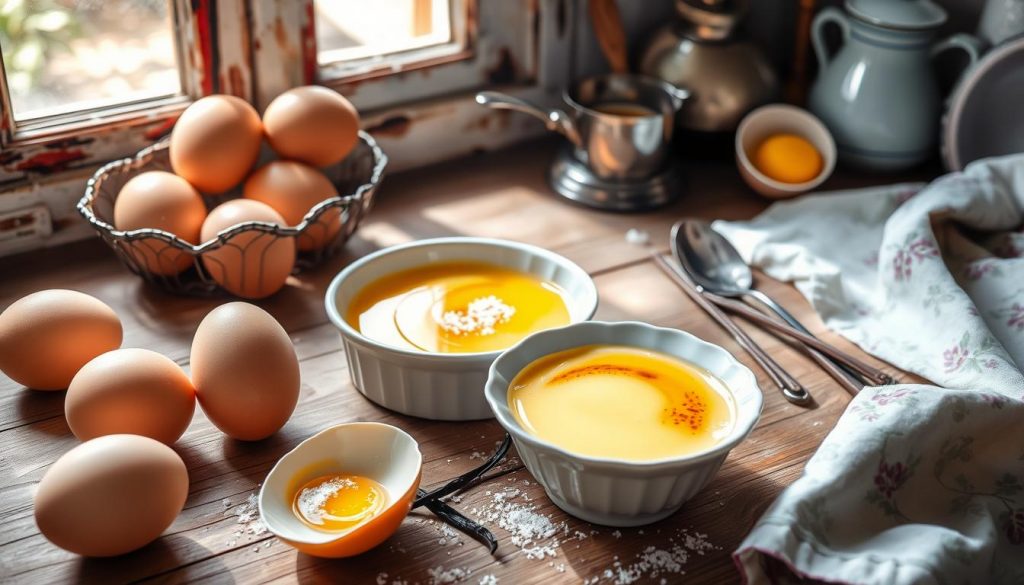 recette creme au oeuf