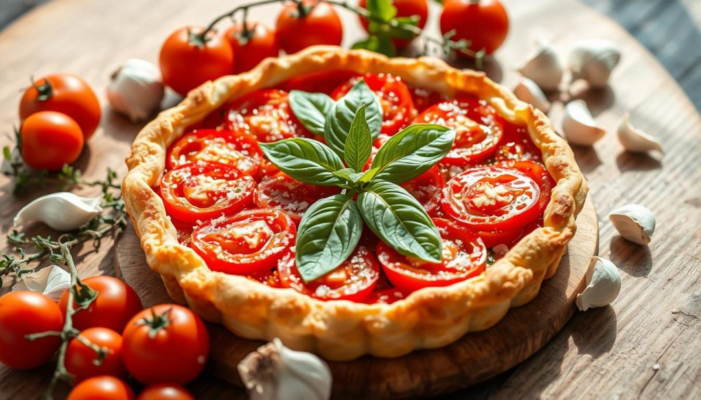 recette de la tarte à la tomate