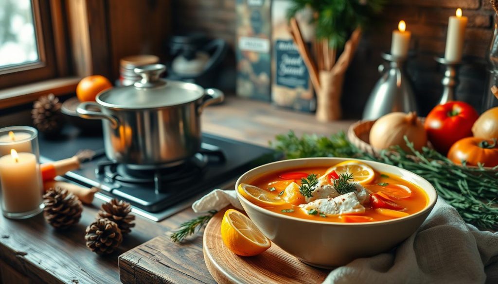 recette de soupe de poisson