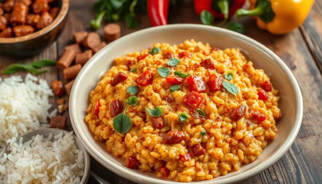 recette risotto chorizo