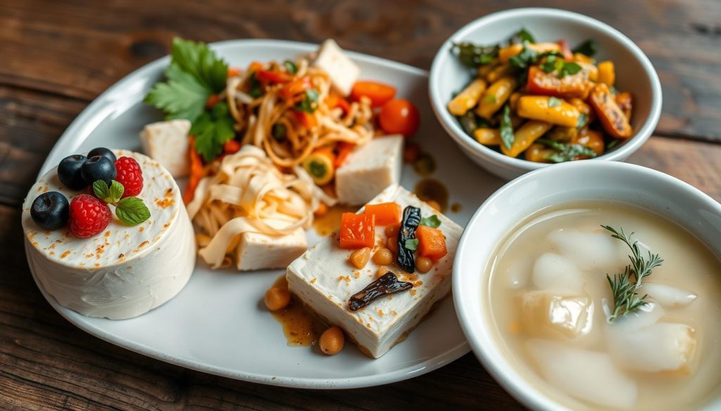 recettes tofu soyeux