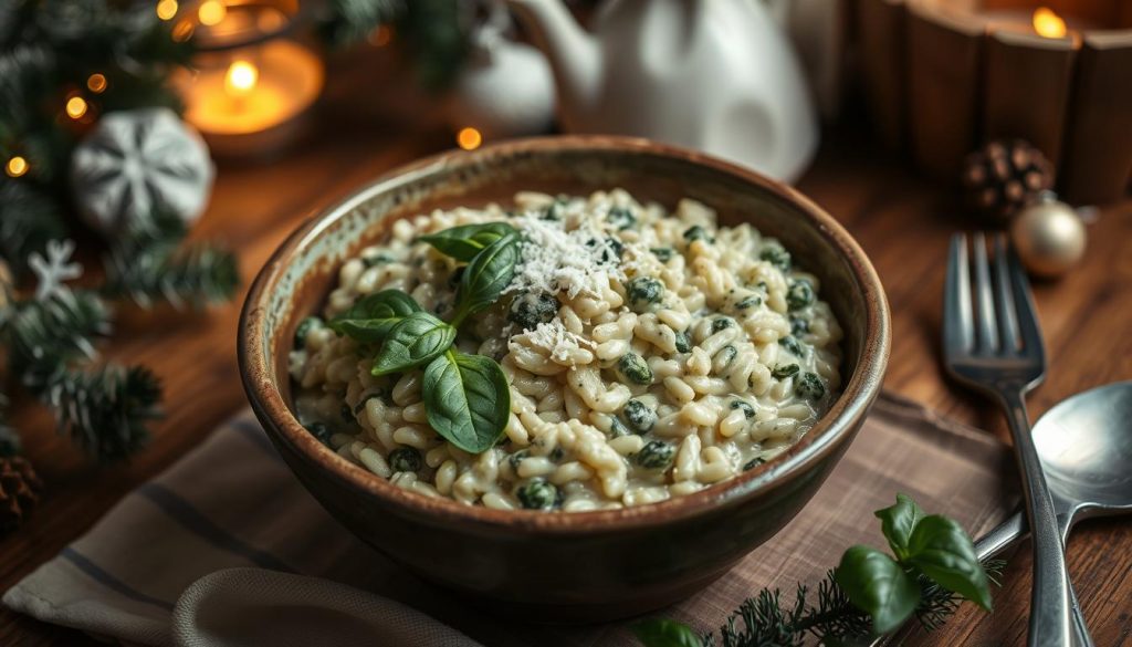 risotto aux épinards