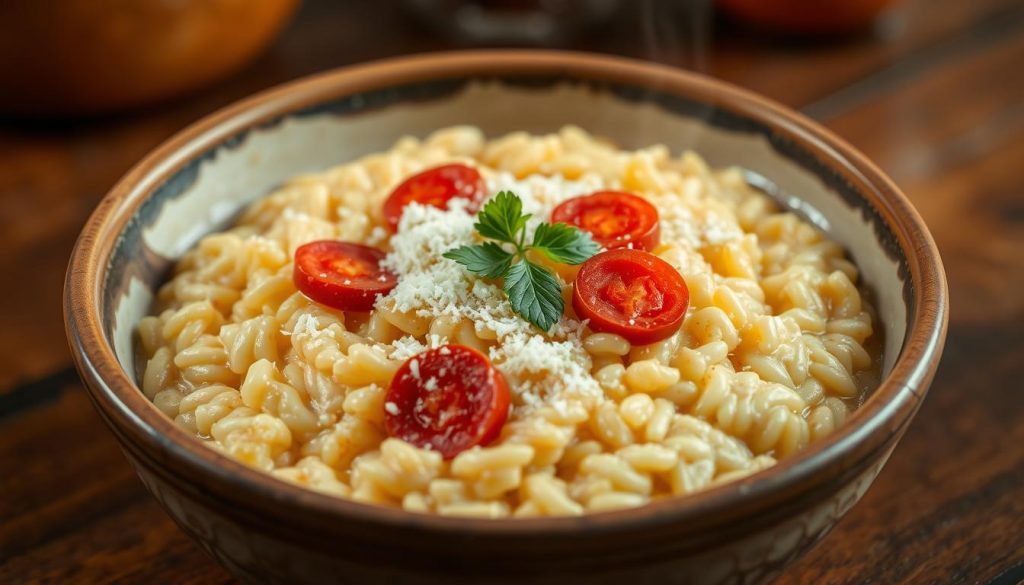 risotto chorizo parmesan