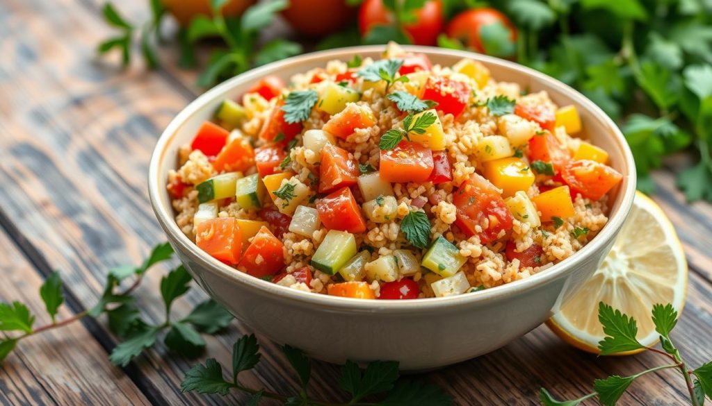 salade au boulgour