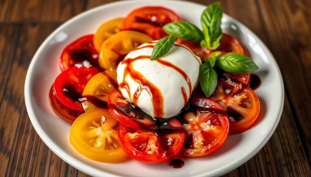 salade tomate burrata