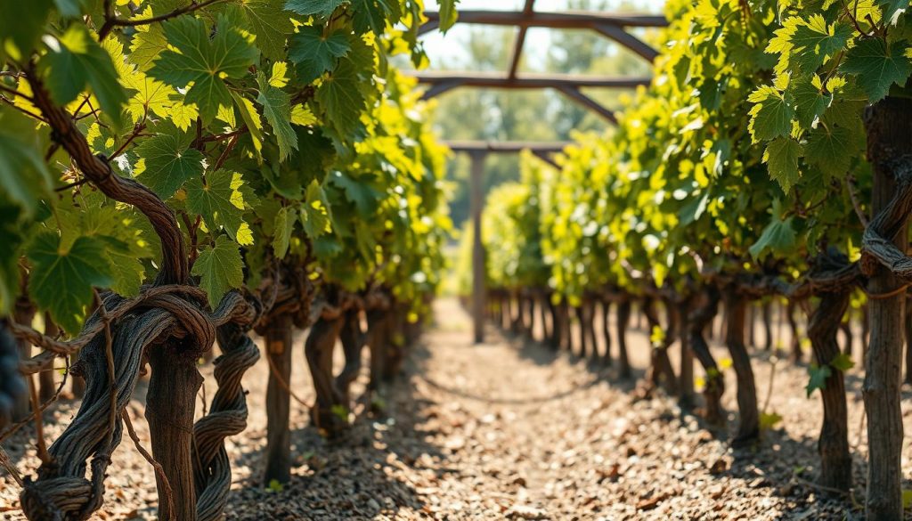 sarment de vigne historique