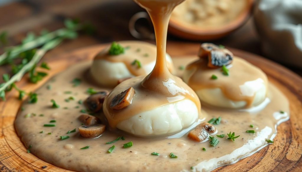 sauce champignon pour quenelle