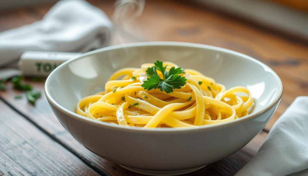 tagliatelles fraîches pour poulet moutarde