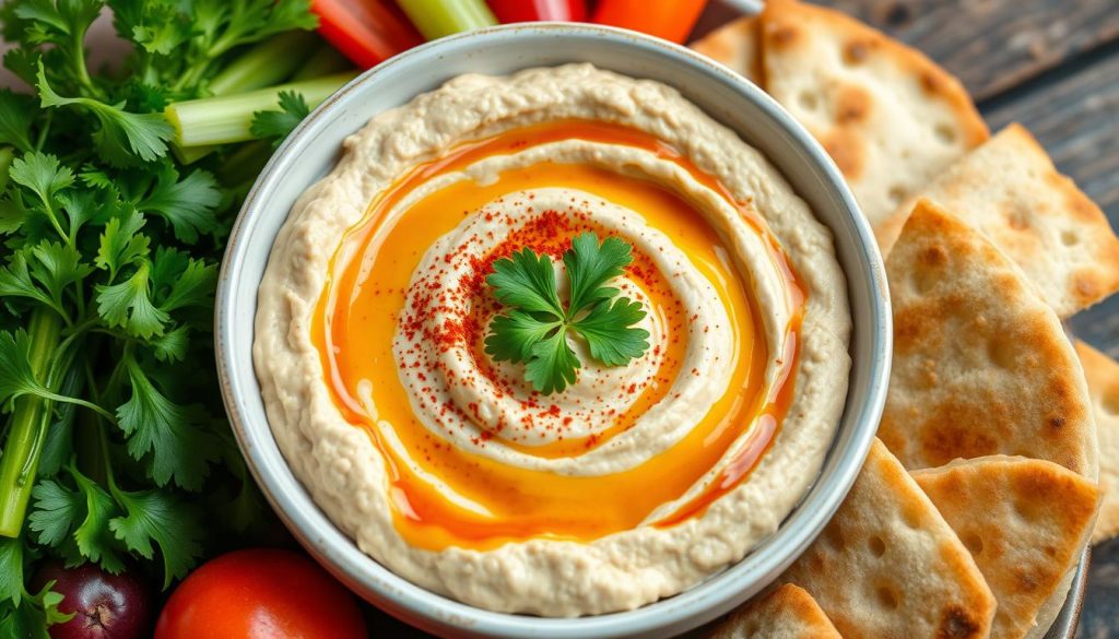 tahin houmous