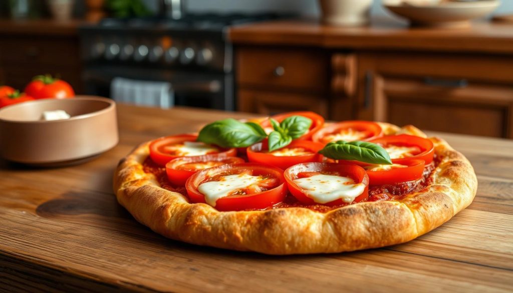 tarte a la tomate mozzarella