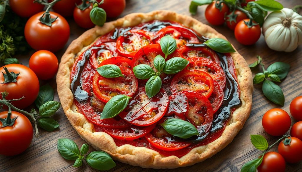 tarte à la tomate sans pate