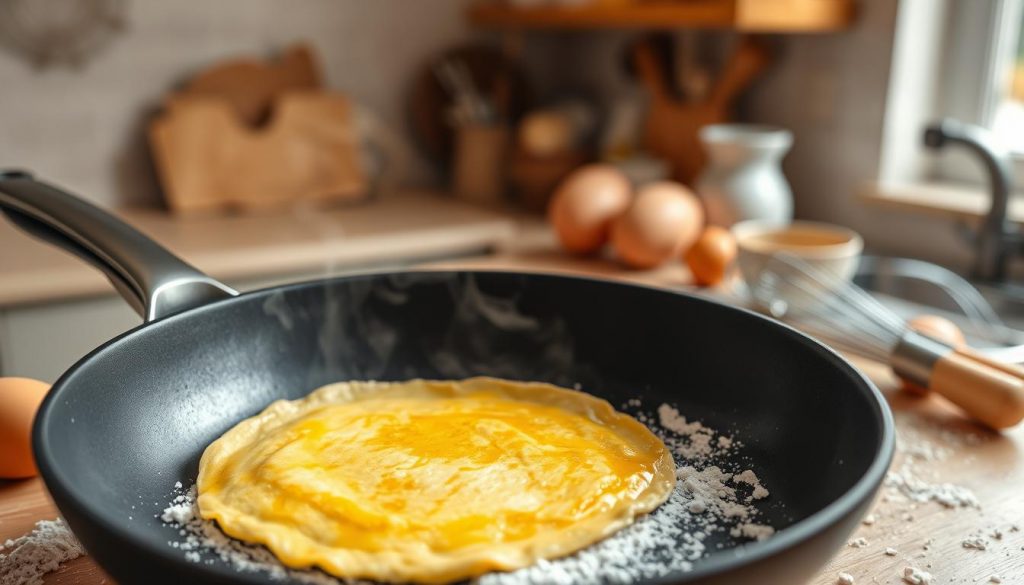 technique cuisson crêpes