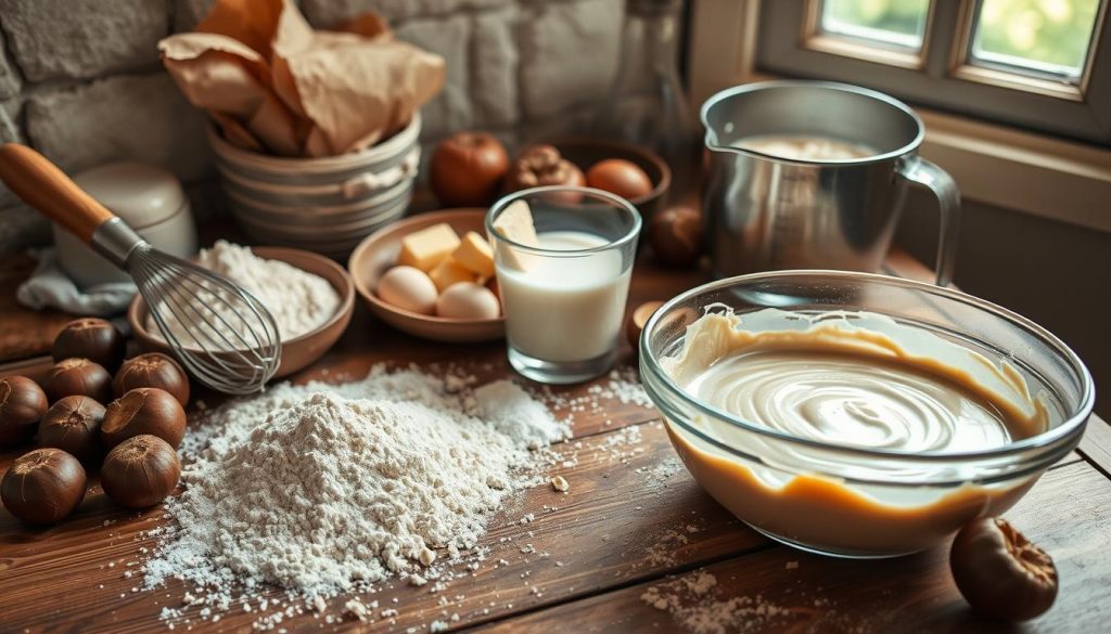 technique préparation gâteau