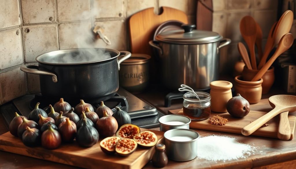 techniques cuire confiture de figues