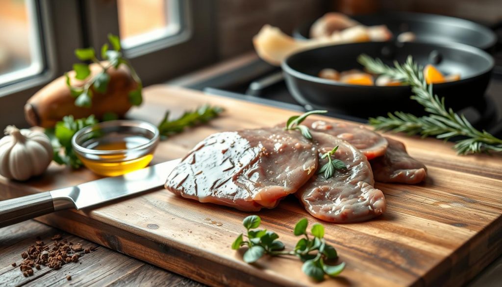 techniques préparation foie de veau