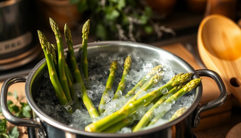 temps de cuisson asperges à la vapeur