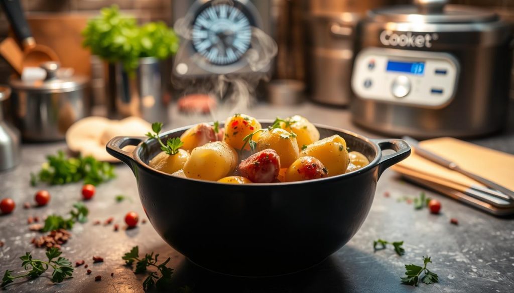 temps de cuisson pomme de terre vapeur cookeo