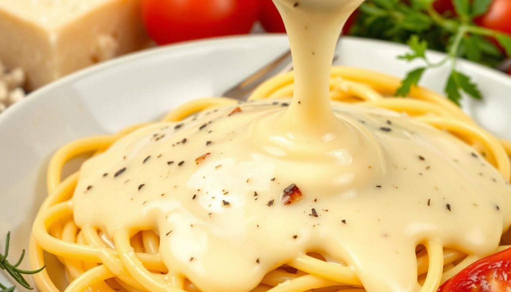 texture onctueuse sauce