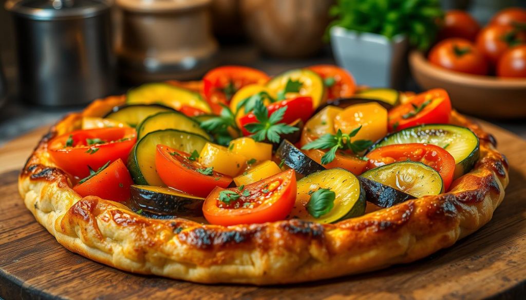 variante tarte légumes soleil